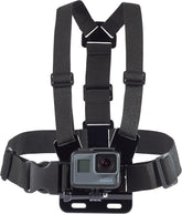 Amazon Basics Adjustable Chest Mount Harness for GoPro Camera (Compatible with GoPro Hero Series), Black